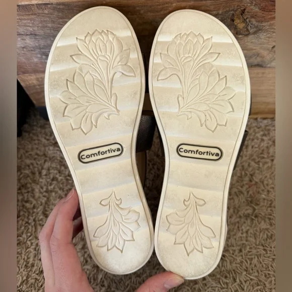 Comfortiva Pacifica Strappy Sandals women’s size 7 - Picture 7 of 9